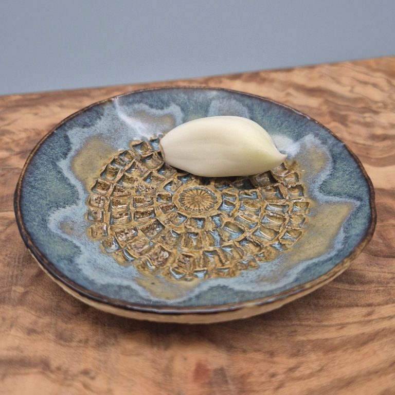 Keramikreibe, Knoblauchreibe